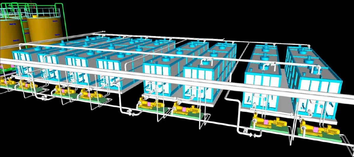 Bitumen Plant Modelling — engineering drawing 2