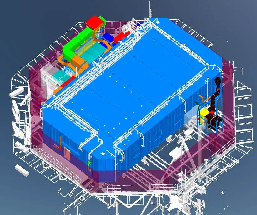 Architectural Engineering — project model render